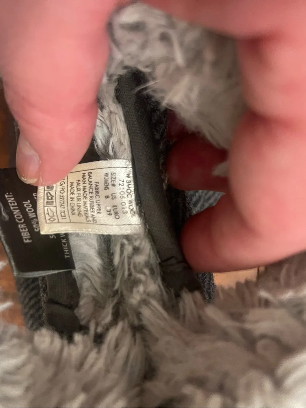 Bogs Women's Gray Quilted Faux-Fur Ankle Winter Boots